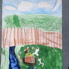 Егор Витальевич Ворсин в конкурсе «Летние приключения Умки и его друзей»