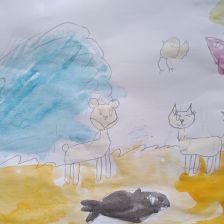 Лера Романова в конкурсе «Летние приключения Умки и его друзей»