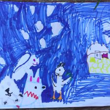 Ксения Витальевна Лозенко в конкурсе «Летние приключения Умки и его друзей»