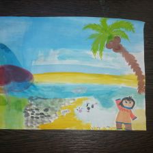 Александра Николаевна Панкратова в конкурсе «Летние приключения Умки и его друзей»