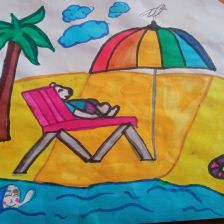 Мария Ивановна Лапко в конкурсе «Летние приключения Умки и его друзей»