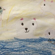 Есения Алексеевна Балябина в конкурсе «Летние приключения Умки и его друзей»