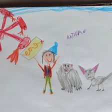 Александрова Константиновна Наталия в конкурсе «Летние приключения Умки и его друзей»