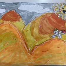 Мария Константиновна Дильман в конкурсе «Летние приключения Умки и его друзей»