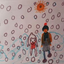 Вероника Артёмовна Шевич в конкурсе «Летние приключения Умки и его друзей»