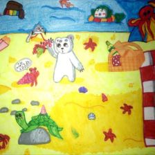 Таисия Кирилловна Гладунова в конкурсе «Летние приключения Умки и его друзей»