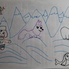 Матвей Сергеевич Дровосеков в конкурсе «Летние приключения Умки и его друзей»