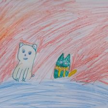 Елизавета Андреевна Клименок в конкурсе «Летние приключения Умки и его друзей»