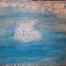 Настя Белова в конкурсе «Летние приключения Умки и его друзей»