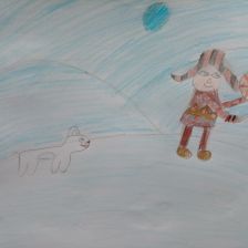 Катерина Юрьевна Сергуткина в конкурсе «Летние приключения Умки и его друзей»