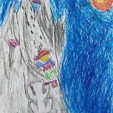 Диана Соломатова в конкурсе «Летние приключения Умки и его друзей»