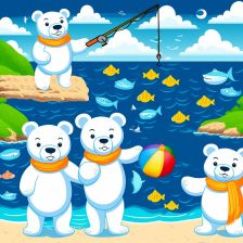 Накир Тимурович Зангиев в конкурсе «Летние приключения Умки и его друзей»