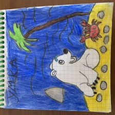 Амалия Юрьевна Харлова в конкурсе «Летние приключения Умки и его друзей»