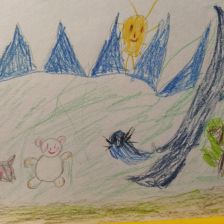 Елизавета Владленовна Москвитина в конкурсе «Летние приключения Умки и его друзей»