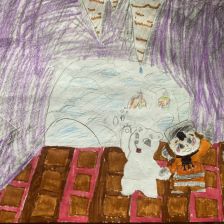 Александра Максимовна Русских в конкурсе «Летние приключения Умки и его друзей»