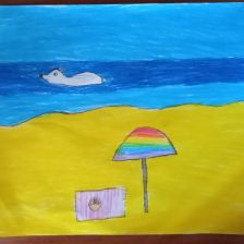 Аделина Денисовна Юмагулов в конкурсе «Летние приключения Умки и его друзей»