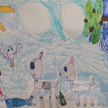 Маргарита Серых в конкурсе «Летние приключения Умки и его друзей»