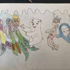 Варвара Дидык в конкурсе «Летние приключения Умки и его друзей»