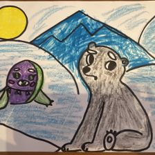 Полина Семеновна Морозова в конкурсе «Летние приключения Умки и его друзей»