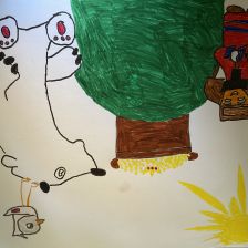 Радослава Алексеевна Хахулина в конкурсе «Летние приключения Умки и его друзей»