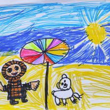 Алёна Николаевна Филакова в конкурсе «Летние приключения Умки и его друзей»