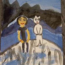 Анастасия Владимировна Попова в конкурсе «Летние приключения Умки и его друзей»