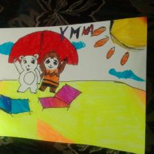 Светлана Павловна Красных в конкурсе «Летние приключения Умки и его друзей»