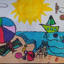 Юлия Алексеевна Карташова в конкурсе «Летние приключения Умки и его друзей»