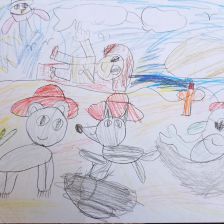 Анюта Андреевна Лашманова в конкурсе «Летние приключения Умки и его друзей»