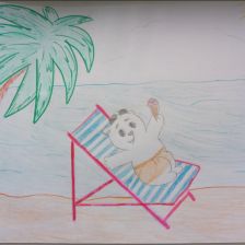 Эвелина Николаевна Молошникова в конкурсе «Летние приключения Умки и его друзей»