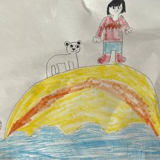 Ева Арсеновна Хачатрян в конкурсе «Летние приключения Умки и его друзей»