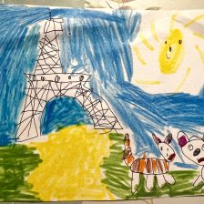 Злата Романова в конкурсе «Летние приключения Умки и его друзей»