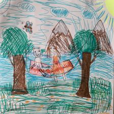 София Анатольевна Булгакова в конкурсе «Летние приключения Умки и его друзей»