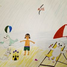 Руслан Дамирович Зайнуллин в конкурсе «Летние приключения Умки и его друзей»