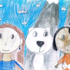 Лукерья Андреевна Дацук в конкурсе «Летние приключения Умки и его друзей»