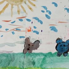 Милана Петрова Петровна в конкурсе «Летние приключения Умки и его друзей»