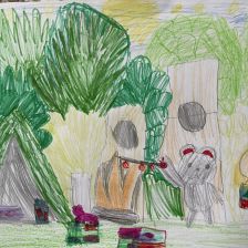 Ксения Ивановна Вакорина в конкурсе «Летние приключения Умки и его друзей»