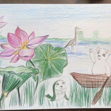 Али Оразгалиев в конкурсе «Летние приключения Умки и его друзей»