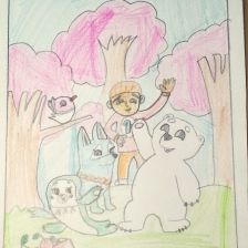 Иван в конкурсе «Путешествие с Умкой и его друзьями»