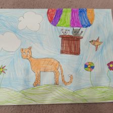 Даша Андреевна Семененко в конкурсе «Путешествие с Умкой и его друзьями»