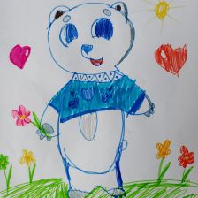 Анна в конкурсе «Путешествие с Умкой и его друзьями»