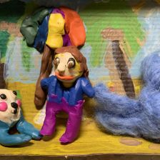 Кристина Андреевна Шабанова в конкурсе «Путешествие с Умкой и его друзьями»