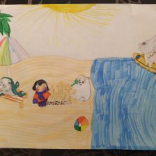 Раяна в конкурсе «Путешествие с Умкой и его друзьями»