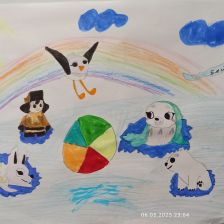 Лиза в конкурсе «Путешествие с Умкой и его друзьями»