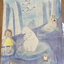 Мия в конкурсе «Путешествие с Умкой и его друзьями»