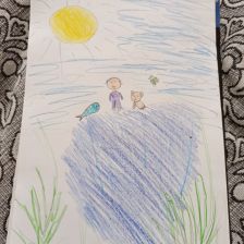 Екатерина в конкурсе «Путешествие с Умкой и его друзьями»