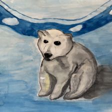 София Губанова в конкурсе «Путешествие с Умкой и его друзьями»