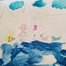 Мария в конкурсе «Путешествие с Умкой и его друзьями»