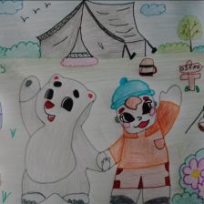 Остапенко Олег в конкурсе «Путешествие с Умкой и его друзьями»