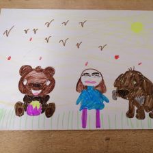 Ксения Голубева в конкурсе «Путешествие с Умкой и его друзьями»